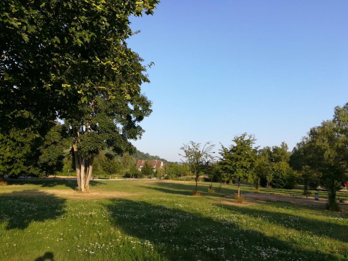 Ferienhaus Am Park 디즈 외부 사진